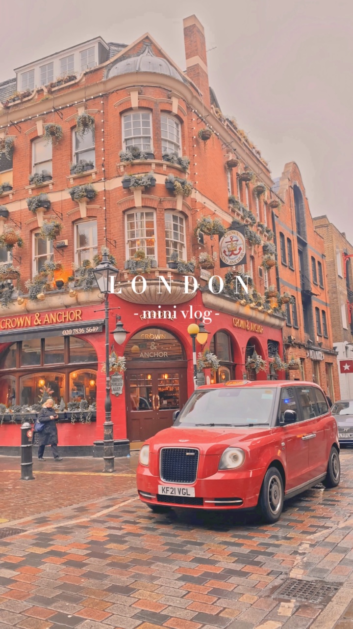 Vlog de voyage à Londres 