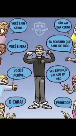 crítica não me abala