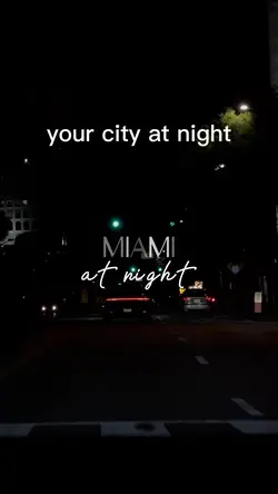 your city at night