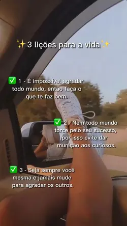 3 lições ✨
