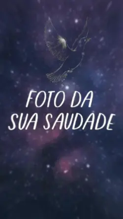 Foto da saudade