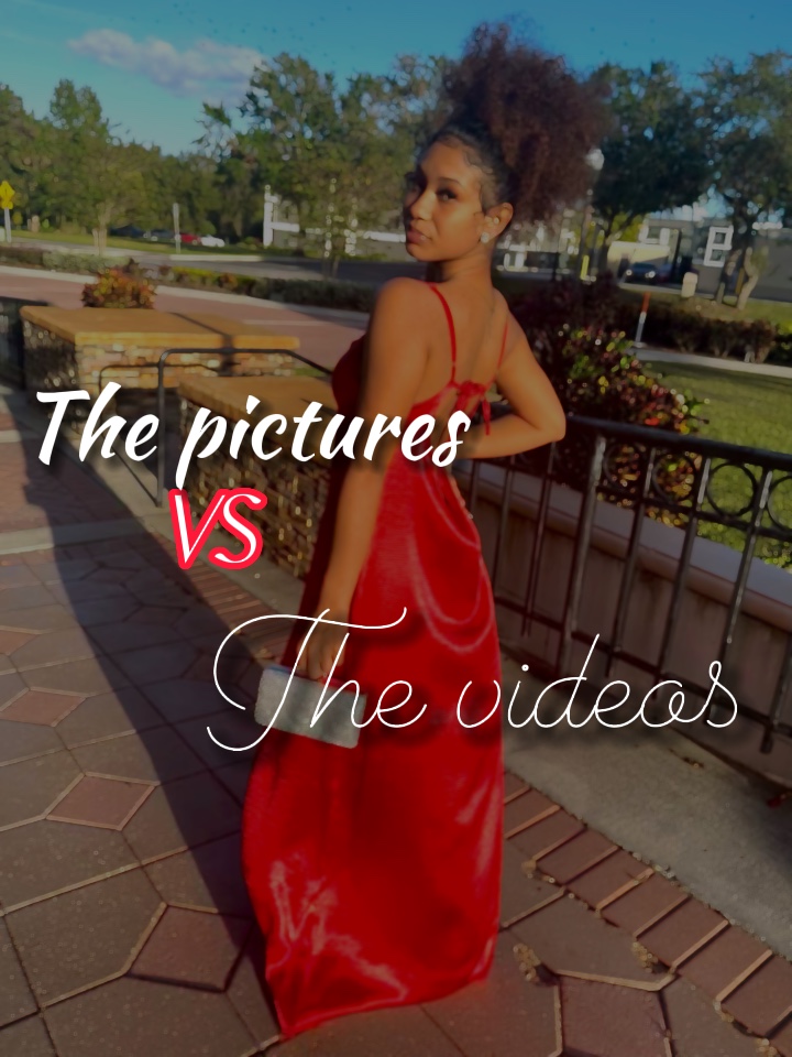 Photos vs vidéos 