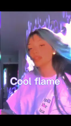 Blue flame