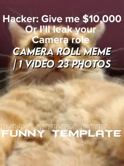 My Camera Role 😂