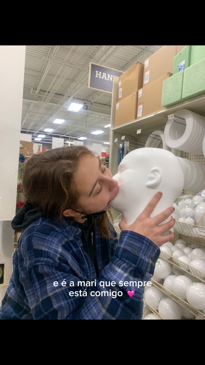 Sempre está comigo ❤️