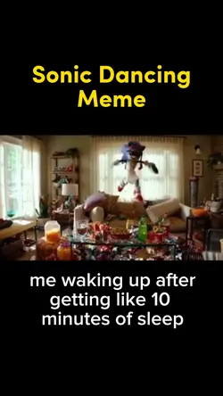 Sonic dancing meme