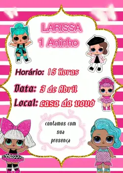 convite da LOL
