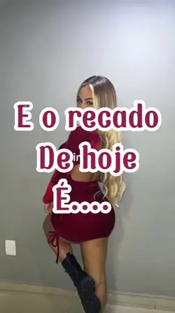 recado de hoje