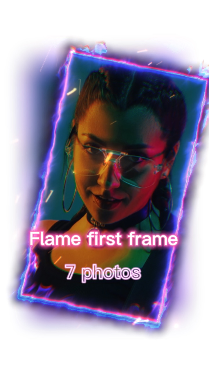 Cadre de flamme