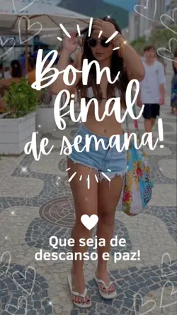 bom final de semana 
