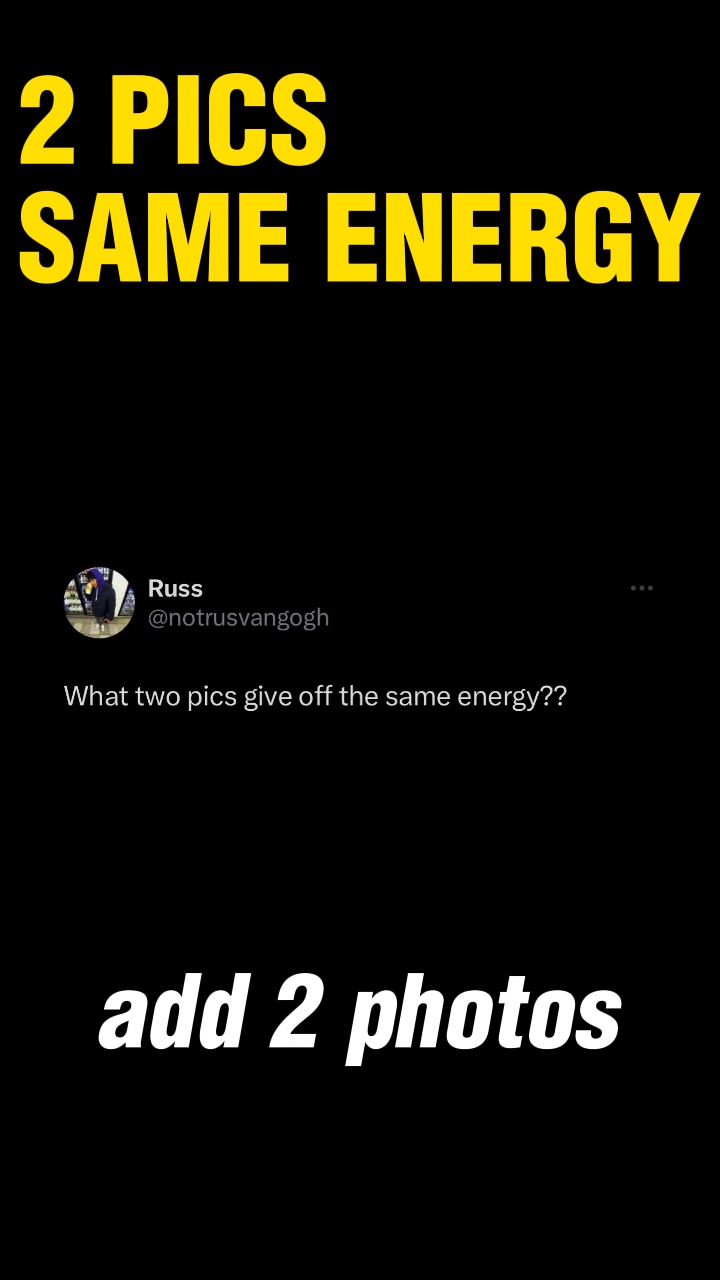 Zwei Bilder mit gleicher Energie
