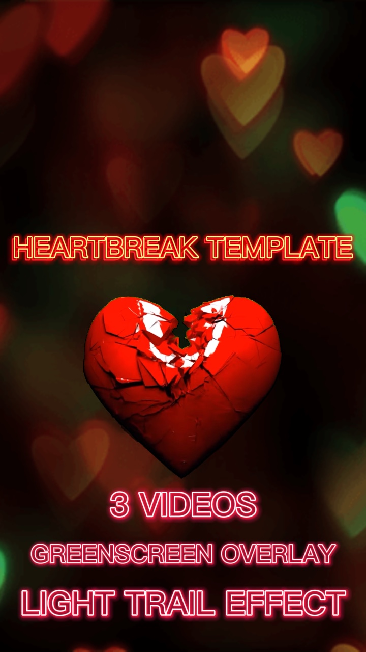 Heartbreak template