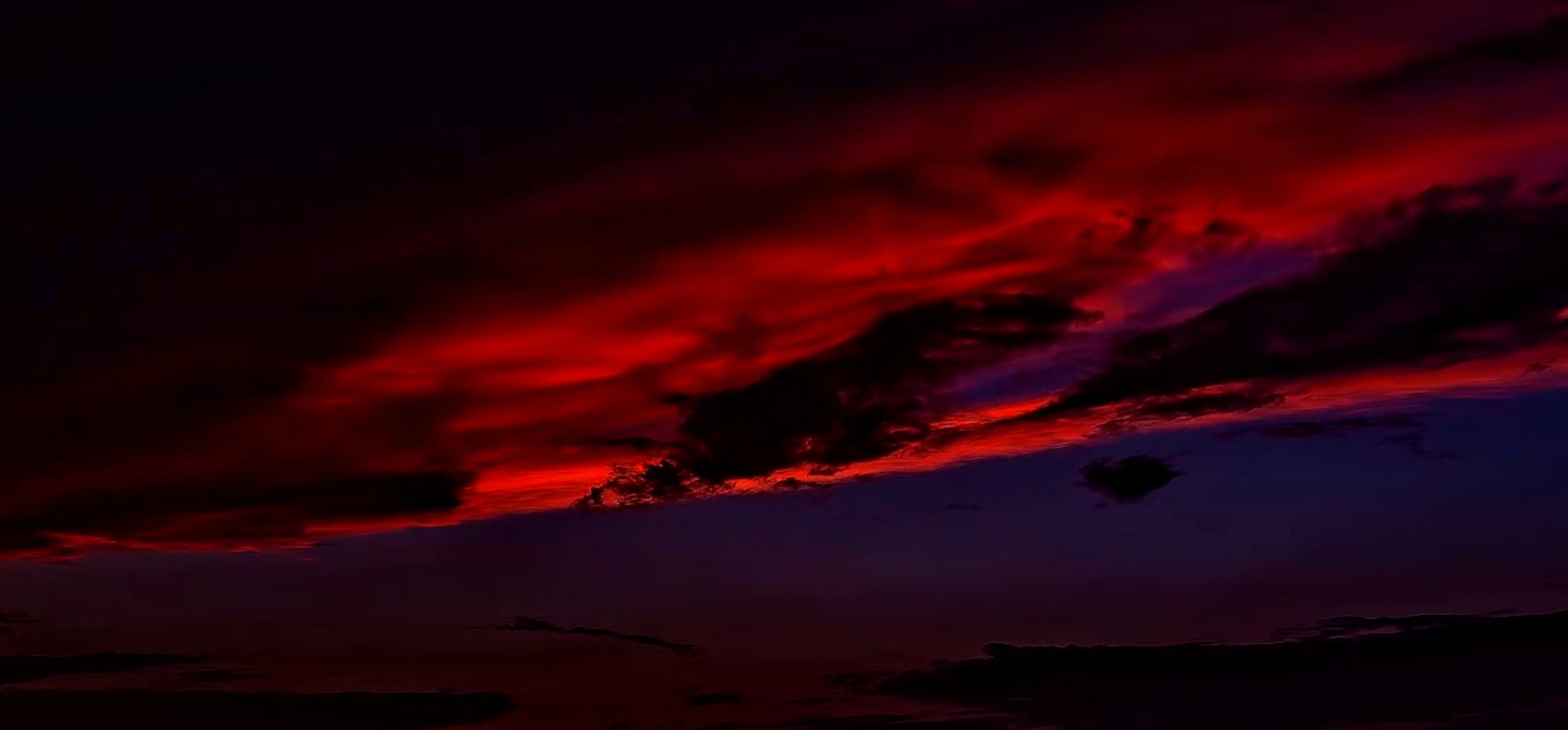 画天空