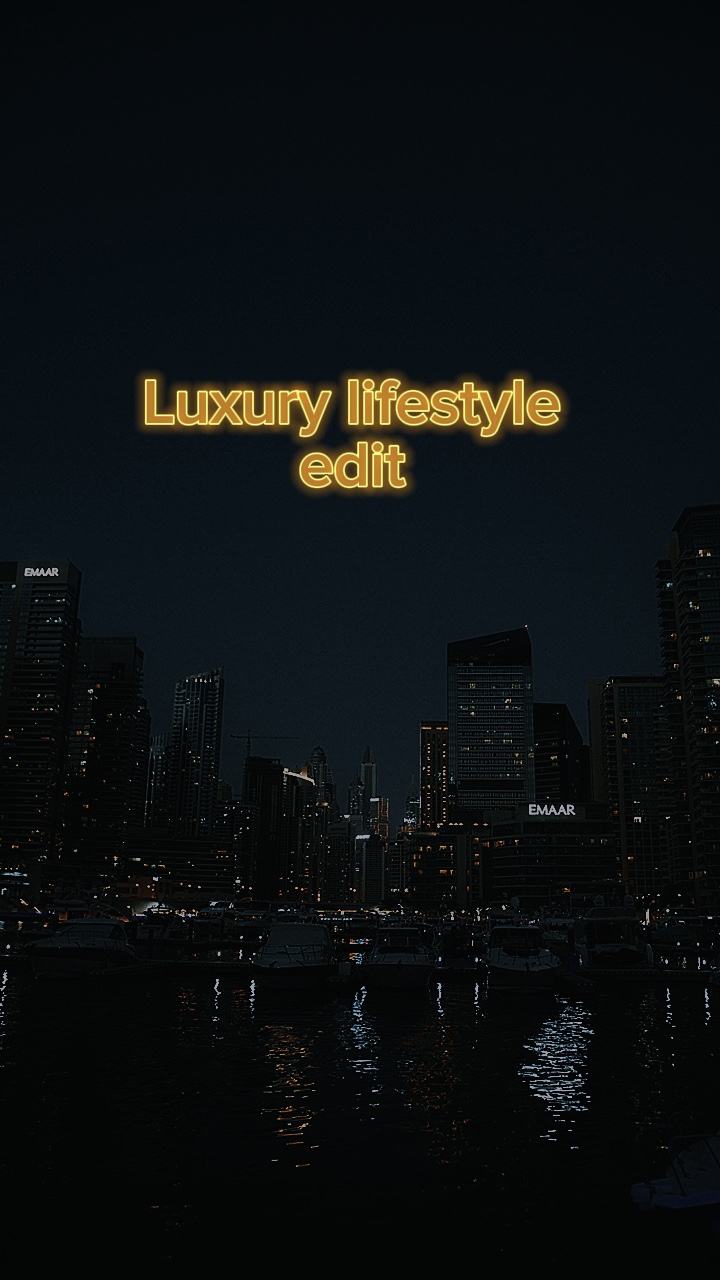 Dark luxury template
