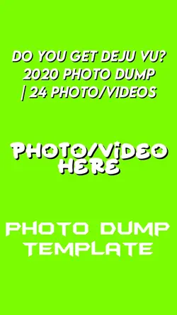 2020 Photo Dump 🥹