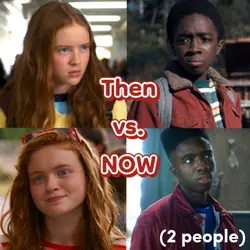 Then vs. Now ➡️2 ppl.