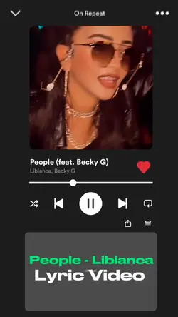 People - Lyric Video