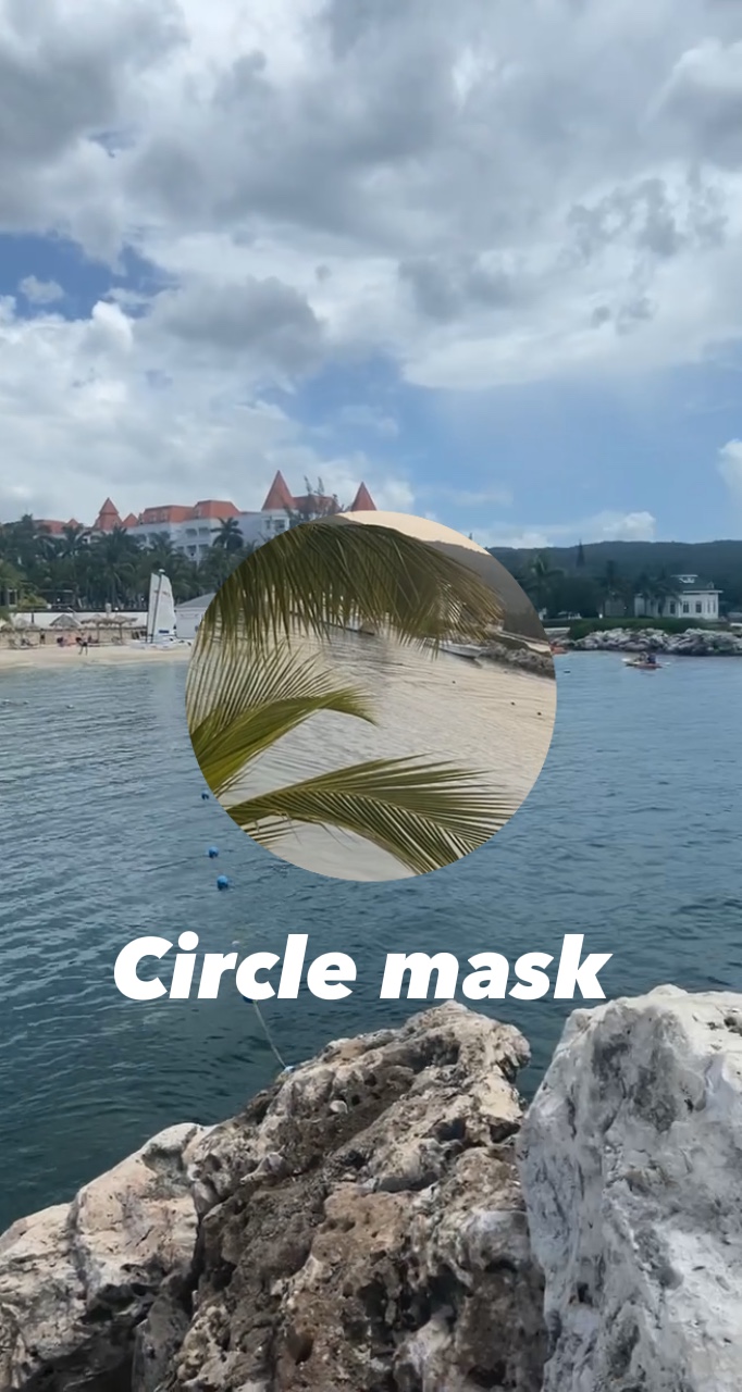 Circle masking💕