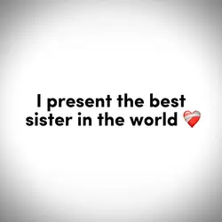 SISTERS/BROTHERS ❤️