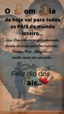 bom dia pai