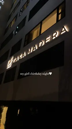 my girl’s bday night