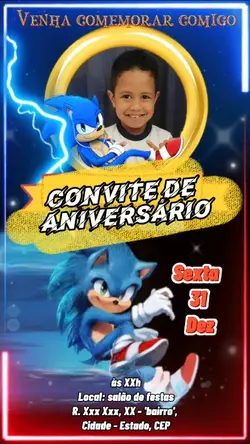 Convite Aniversário
