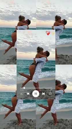 Casal na praia <3