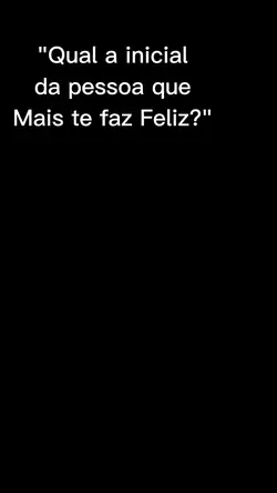 Qual é a inicial??
