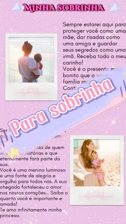 Para sobrinha