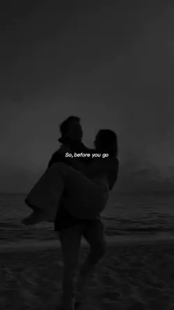 So, before you go