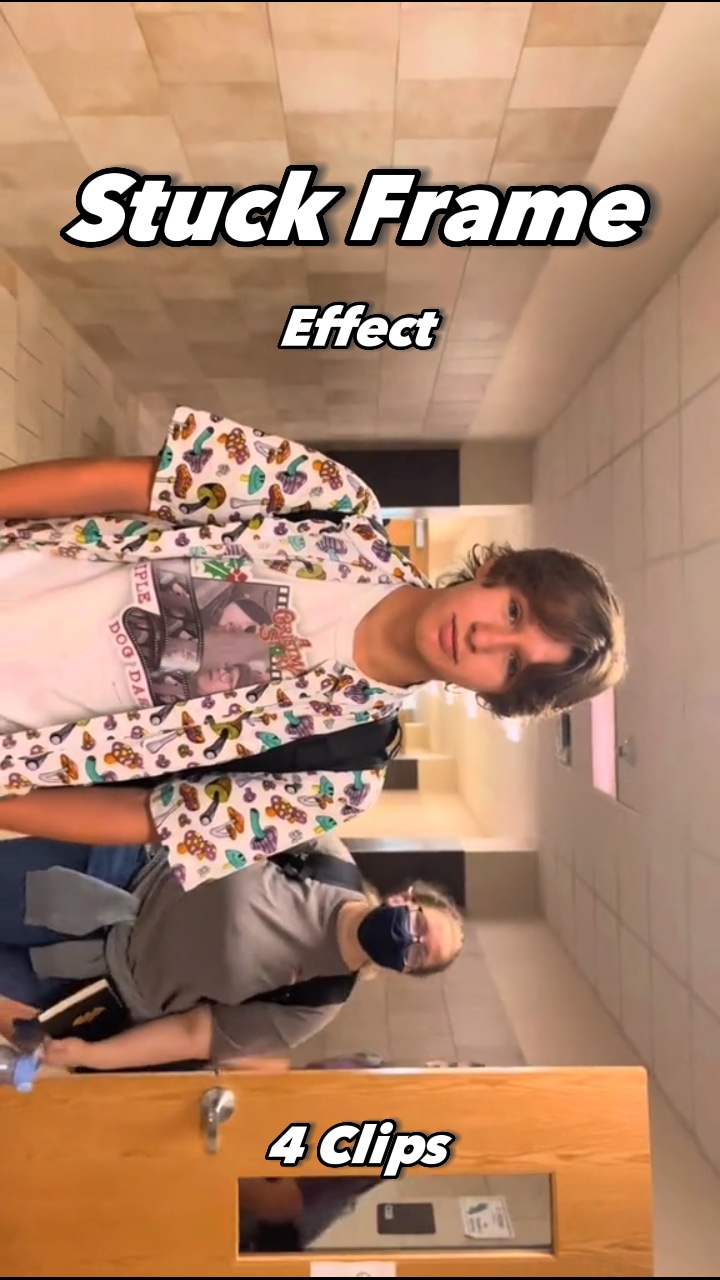 Stuck frame effect