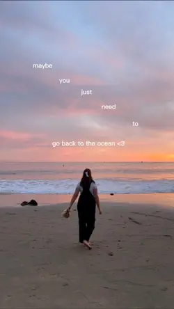 Ocean template 🌊🌅☁️ 