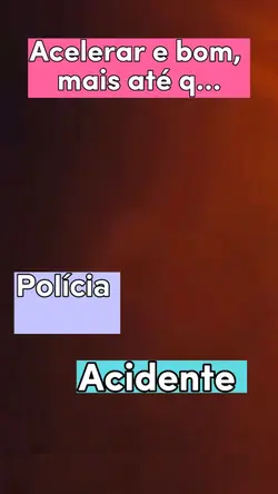 Acelerar até q é bom