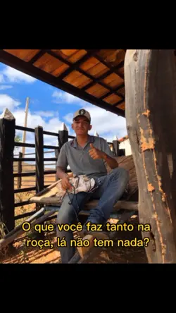 Eu na roça