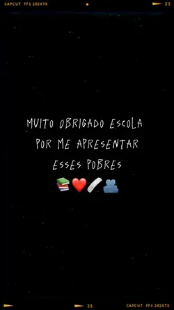 Obrigado escola
