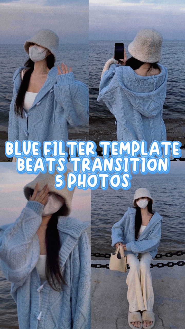 Blauer Filter