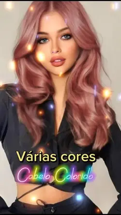 cabelo colorido 