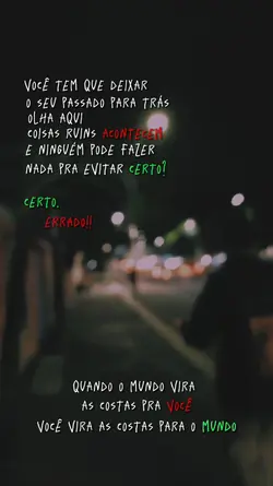 vira as costas 