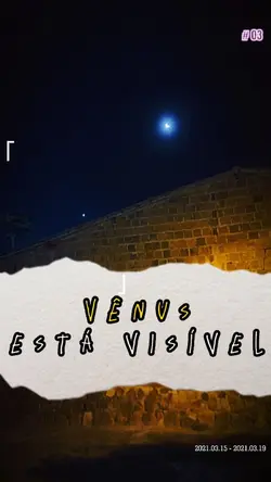 Vênus está visível
