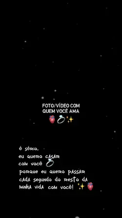 quero casar com você