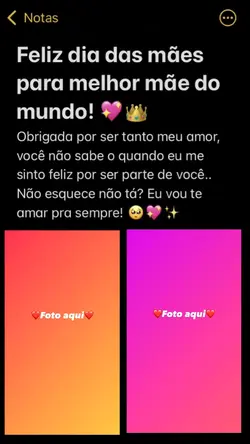 Dia das mães 