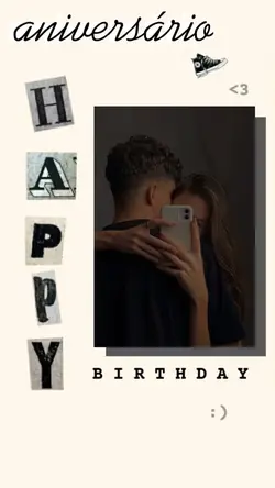 story aniversário 