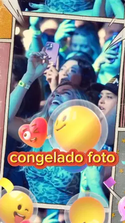 congelando foto