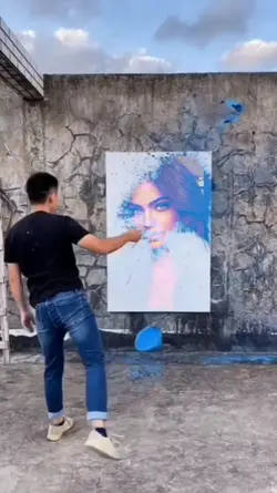 pintando você 