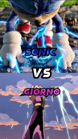 giorno vs sonic