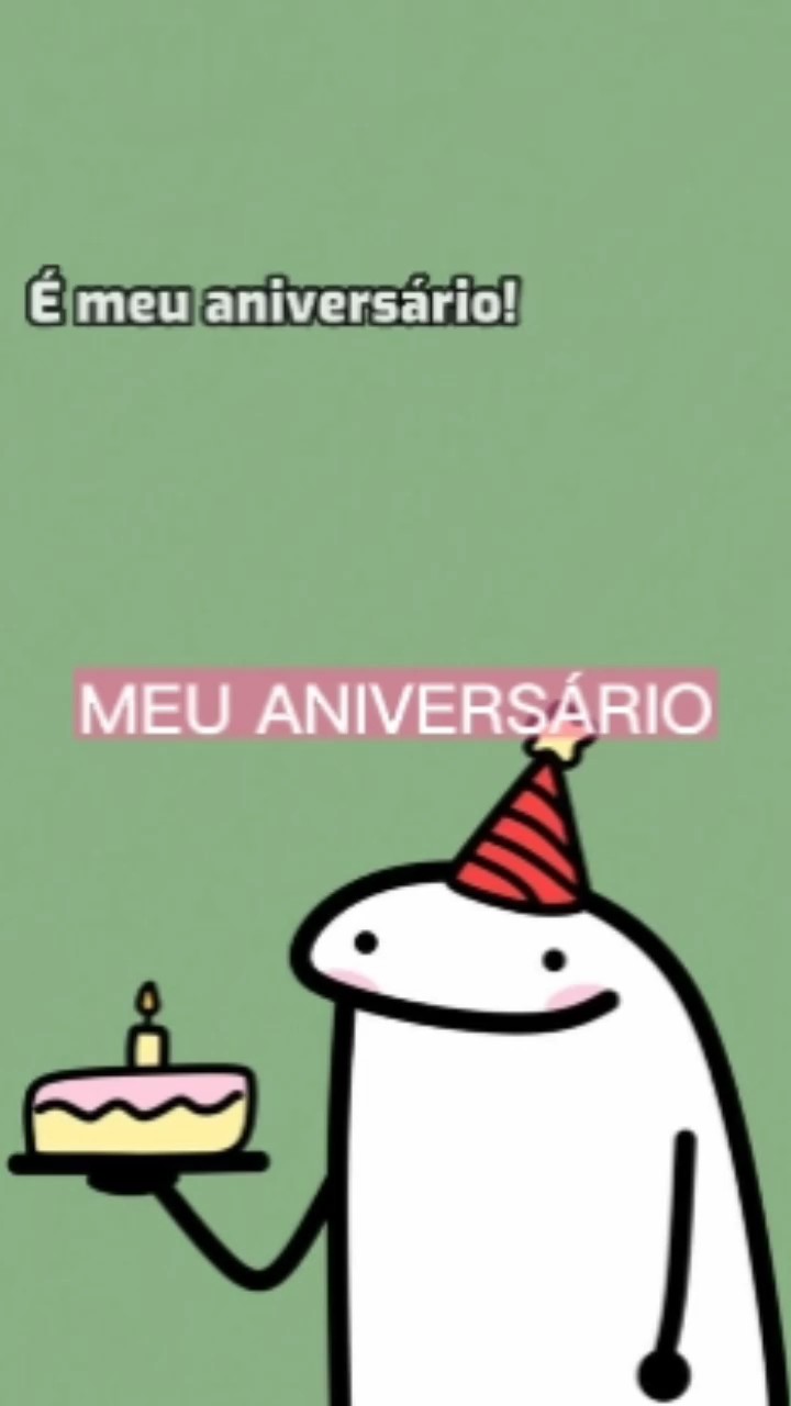 Parabéns para mim!!!