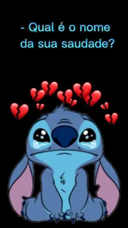  NOME DA SUA SAUDADE
