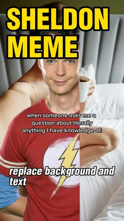 Sheldon meme