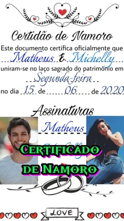 Certidão De Namoro