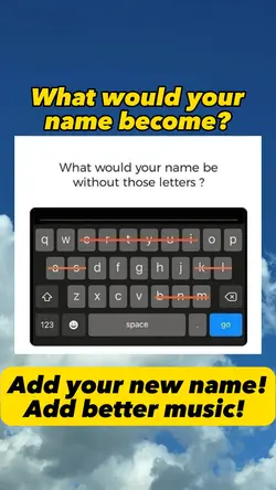 What’s your name? 